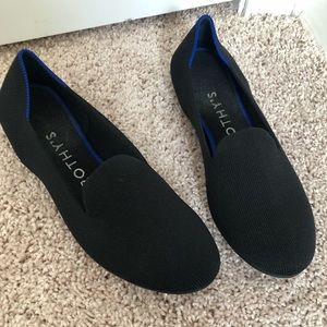 Black Rothy Loafers